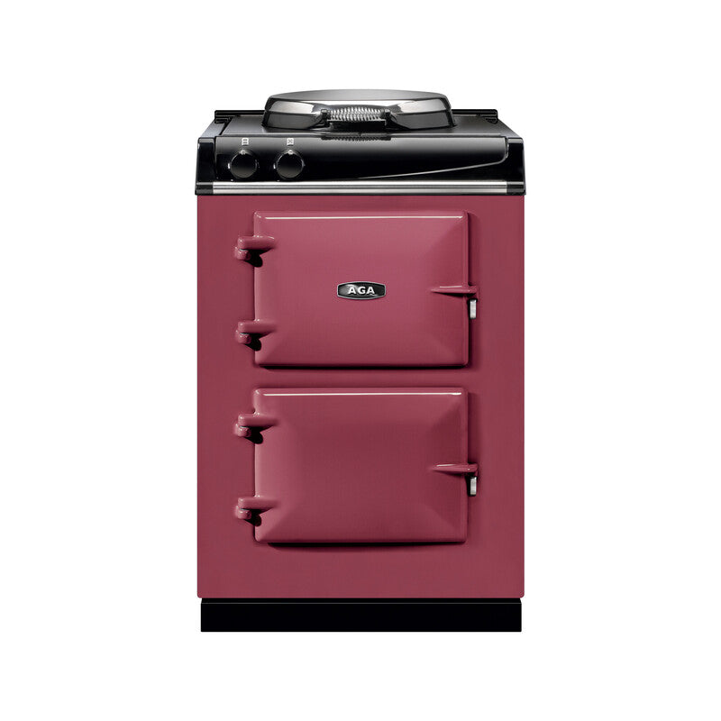 AGA ETOOA0RSP 60cm ER3 Cast Iron Hotplate Electric Cooker - Raspberry