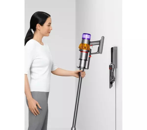 DYSON V15 Detect Absolute Cordless Vacuum Cleaner - Yellow & Nickel (394472-01)