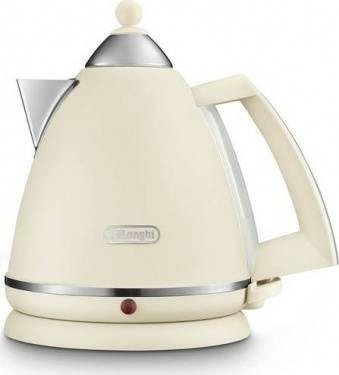 Delonghi Argento 1.7L Kettle in Cream - Basil Knipe Electrics