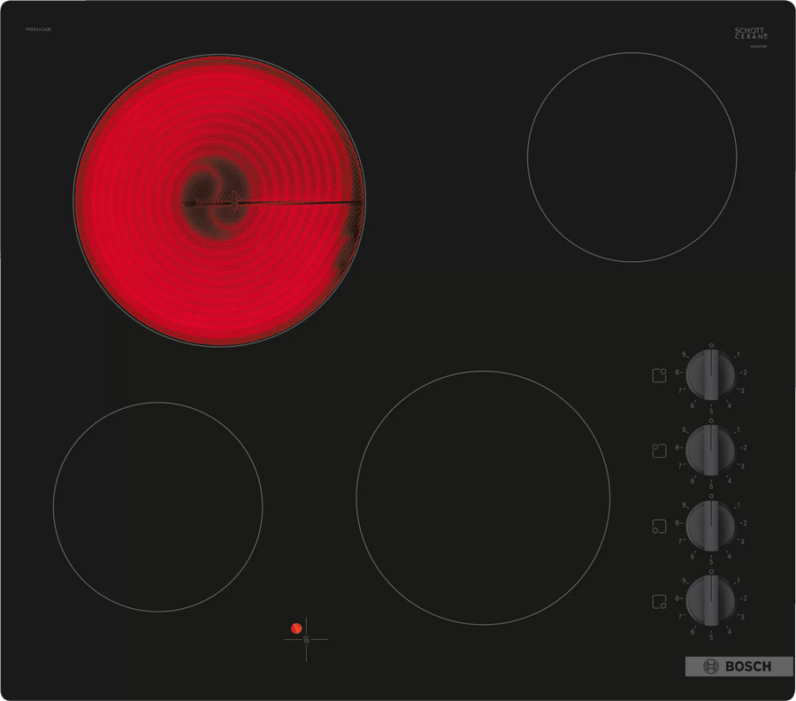 Bosch PKE611CA3E Serie 2 60cm Knob control Ceramic Hob