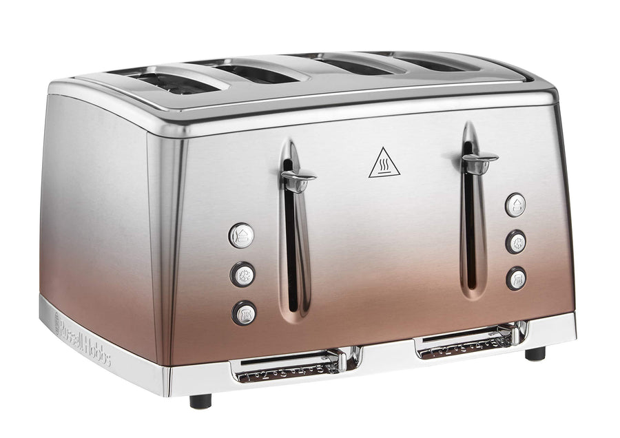 Russell Hobbs Sunset Copper Eclipse Toaster - Basil Knipe Electrics