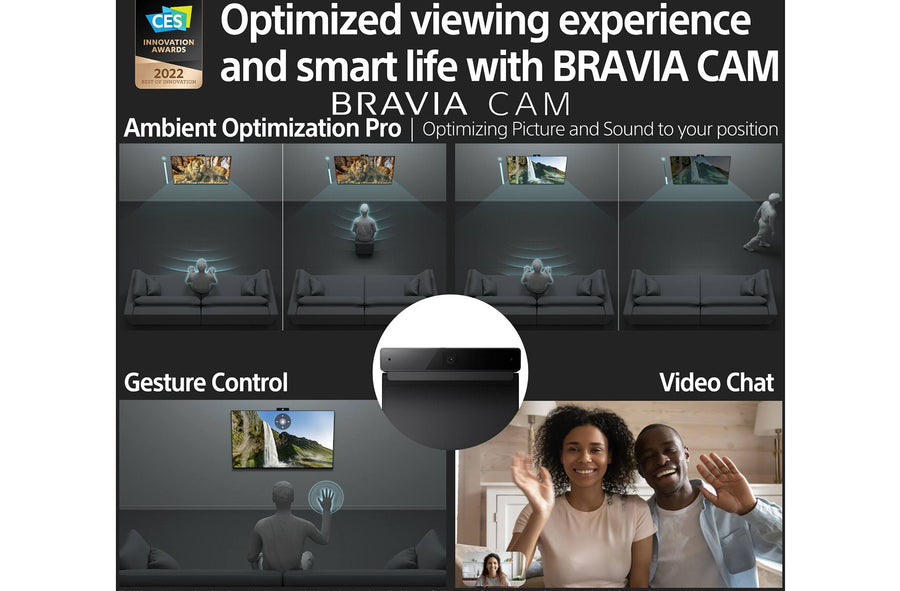 Sony BRAVIA XR48A90KU 48'' OLED 4K Ultra HD HDR Google TV Freeview Freesat HD