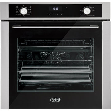 Belling BI603MFCSTA Multifunction Single Oven With Stay Clean Liners - Stainless Steel