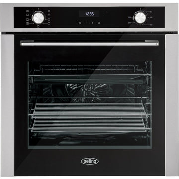 Belling BI603MFCSTA Multifunction Single Oven With Stay Clean Liners - Stainless Steel