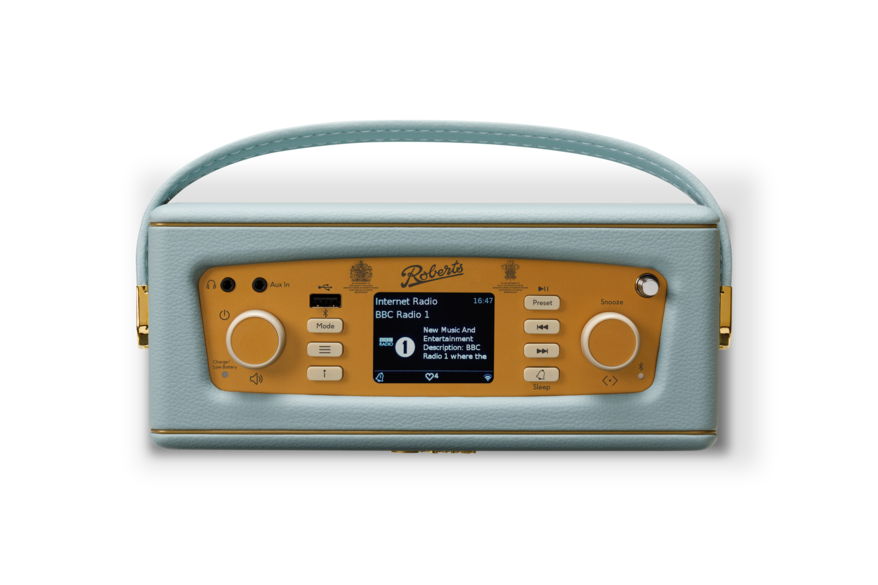 Roberts Revival iStream 3 DAB/DAB Plus FM Wireless Portable Radio - Duck Egg