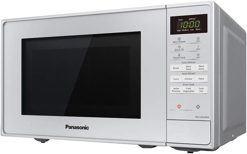 PANASONIC NN-E28JMMBPQ 800 watts Compact Solo Microwave - Silver