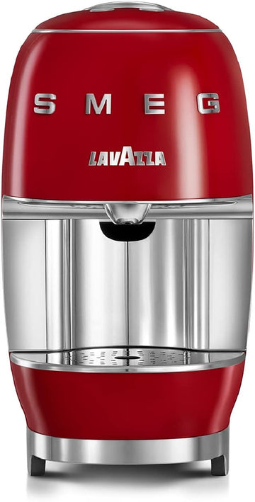 Lavazza by Smeg Nespresso coffee machine in red 