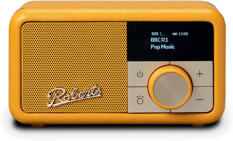 Roberts Revival Petite Portable Radio - Yellow