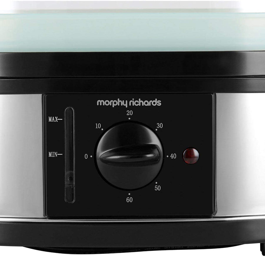 Morphy Richards 48755 Stainless Steel 3 Tier Steamer