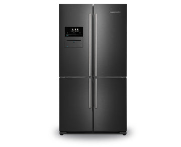 Rangemaster RSXS19DI/C Dark Inox with Chrome Trim American Fridge Freezer