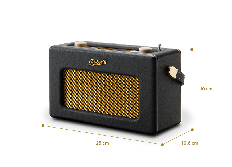 Roberts Revival iStream 3 DAB/DAB Plus FM Wireless Portable Radio - Black