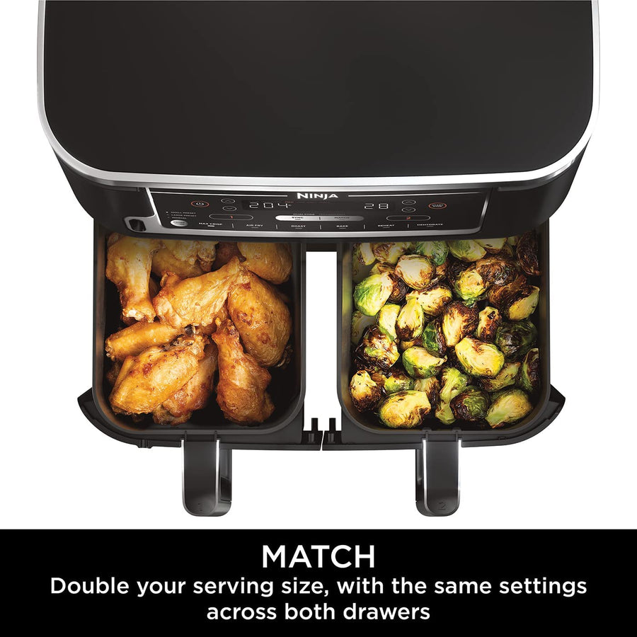 Ninja Foodi MAX Dual Zone Air Fryer with Smart Cook System AF451UK •  Reilly's of Enniskillen