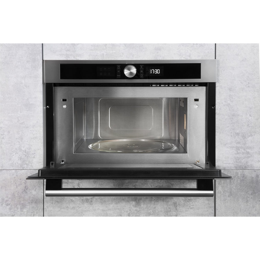 Hotpoint MD454IXH Built-In Microwave Oven & Grill - Stainless Steel