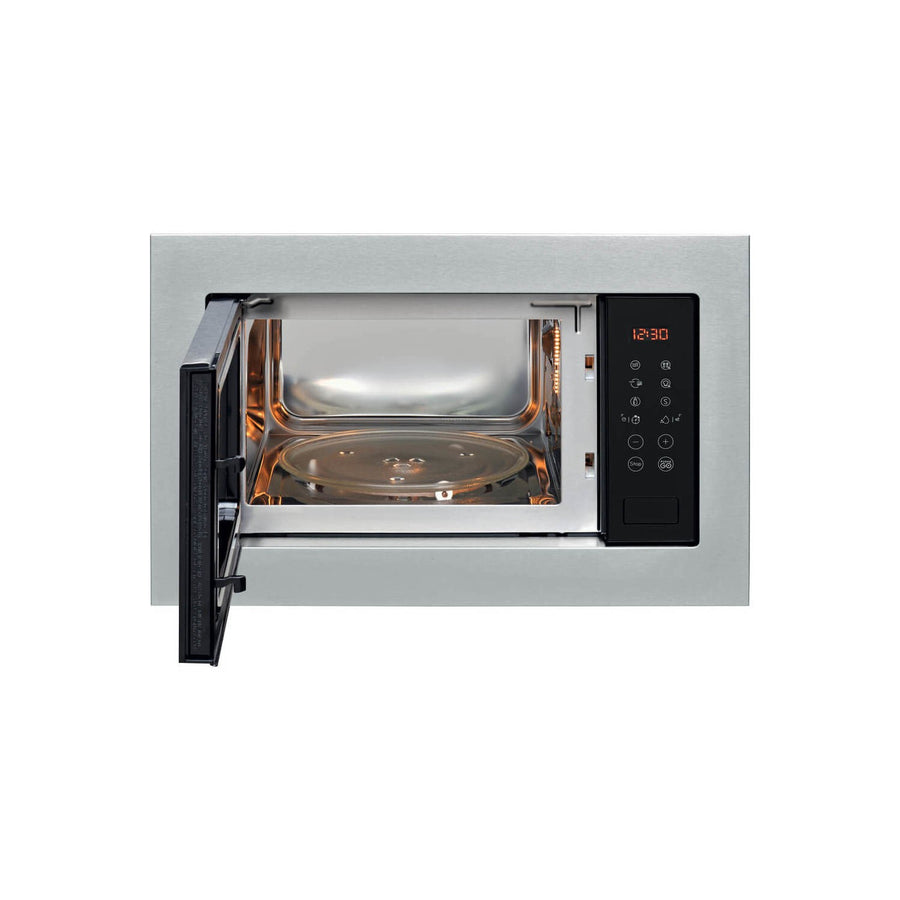 Indesit MWI125GXUK Built In Microwave With Grill - Stainless Steel