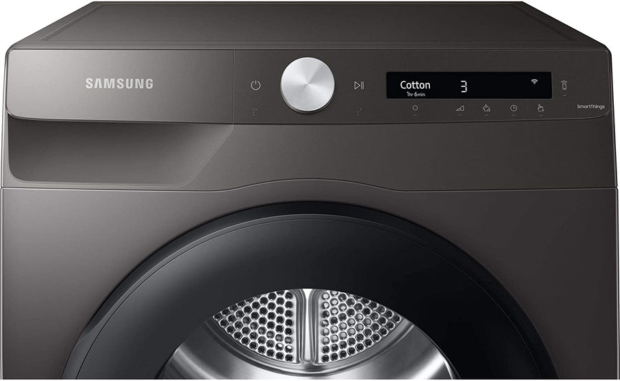 Samsung DV80T5220AN 8kg Heat Pump Tumble Dryer - Graphite [5 year parts & labour warranty]