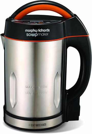 Morphy Richards 48822 1.6 L Soup maker, Stainless Steel