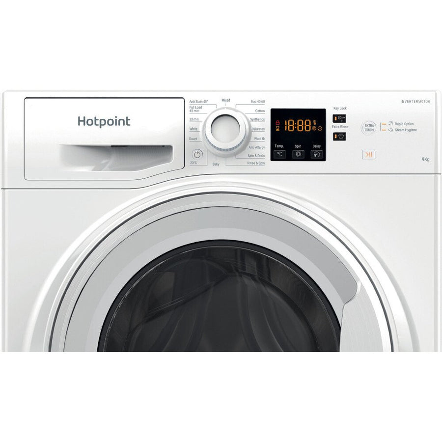 Hotpoint NSWF945CWUKN 9kg 1400 Spin Washing Machine - [45 min full load]