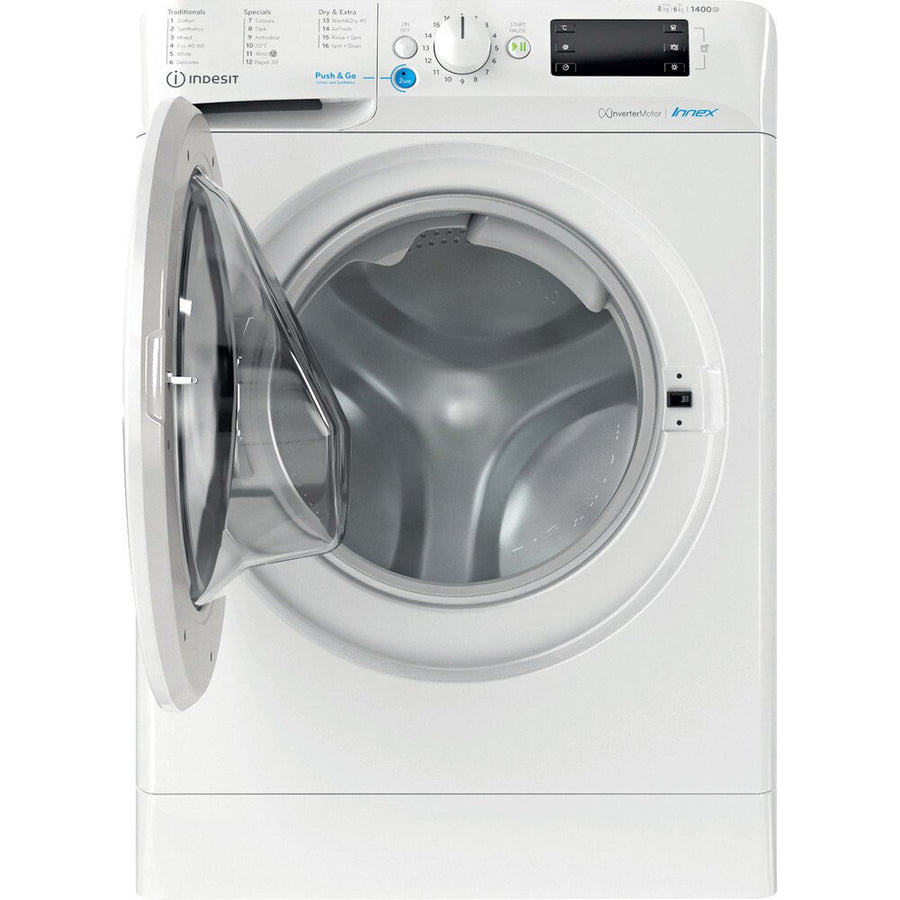 Indesit BDE86436XWUK 8kg/6kg 1400rpm Washer Dryer - White