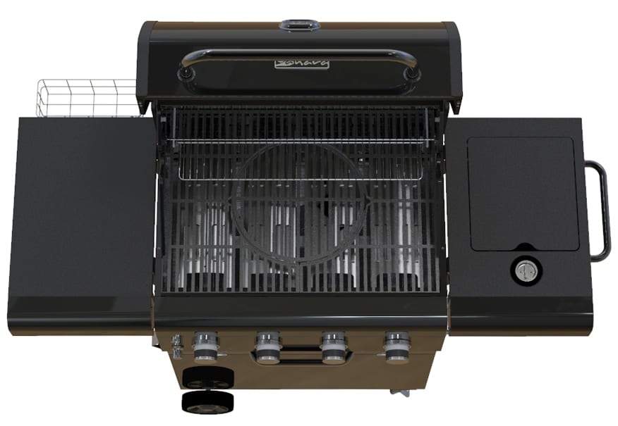 Sahara A450 Performer 4 Burner Gas BBQ