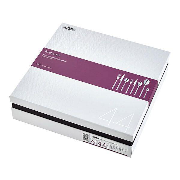 Stellar BL58 Rochester Polished 44 Piece Cutlery Gift Box Set - Basil Knipe Electrics