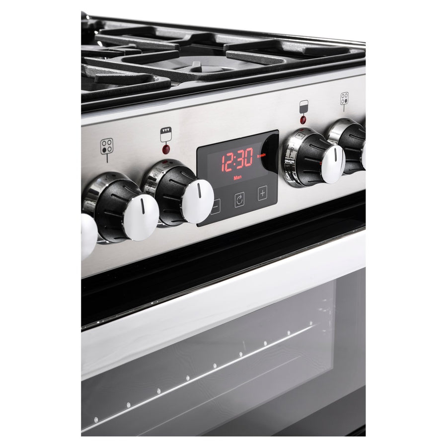 Belling Cookcentre 60DFSS 60cm Dual Fuel Cooker in Stainless Steel [last one]