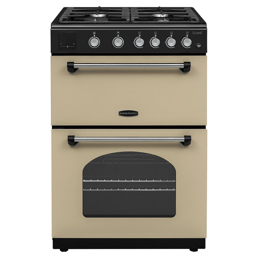 Rangemaster CLA60NGFCR/C Classic All Gas Cooker In Cream