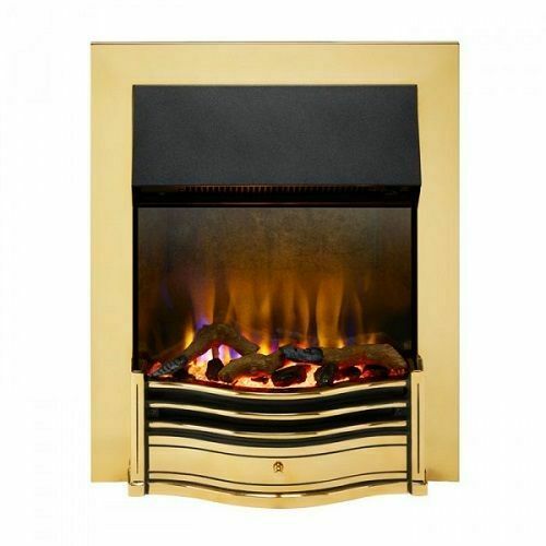 Dimplex DMF20BR Dumfries Optiflame Inset Fire In Brass