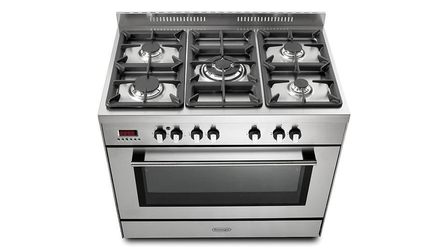 De'Longhi DSR 917-DF/M 90cm Dual Fuel Range Cooker - Basil Knipe Electrics