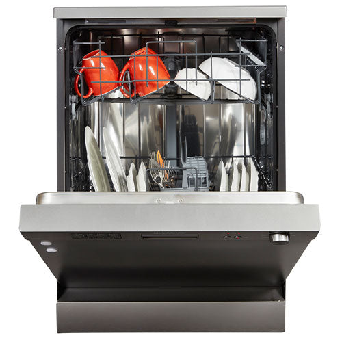 Nordmende DW67DIX  60cm 12 Place Settings Freestanding Dishwasher - Free 3 Year Warranty
