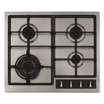 CDA HG6351SS 60cm Gas hob - Stainless Steel [last one]