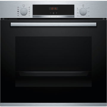 Bosch HRS534BS0B Serie 4 Multifunction Single Oven With Steam Function