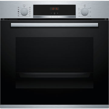 Bosch HRS534BS0B Series 4 Multifunction Single Oven With Steam Function