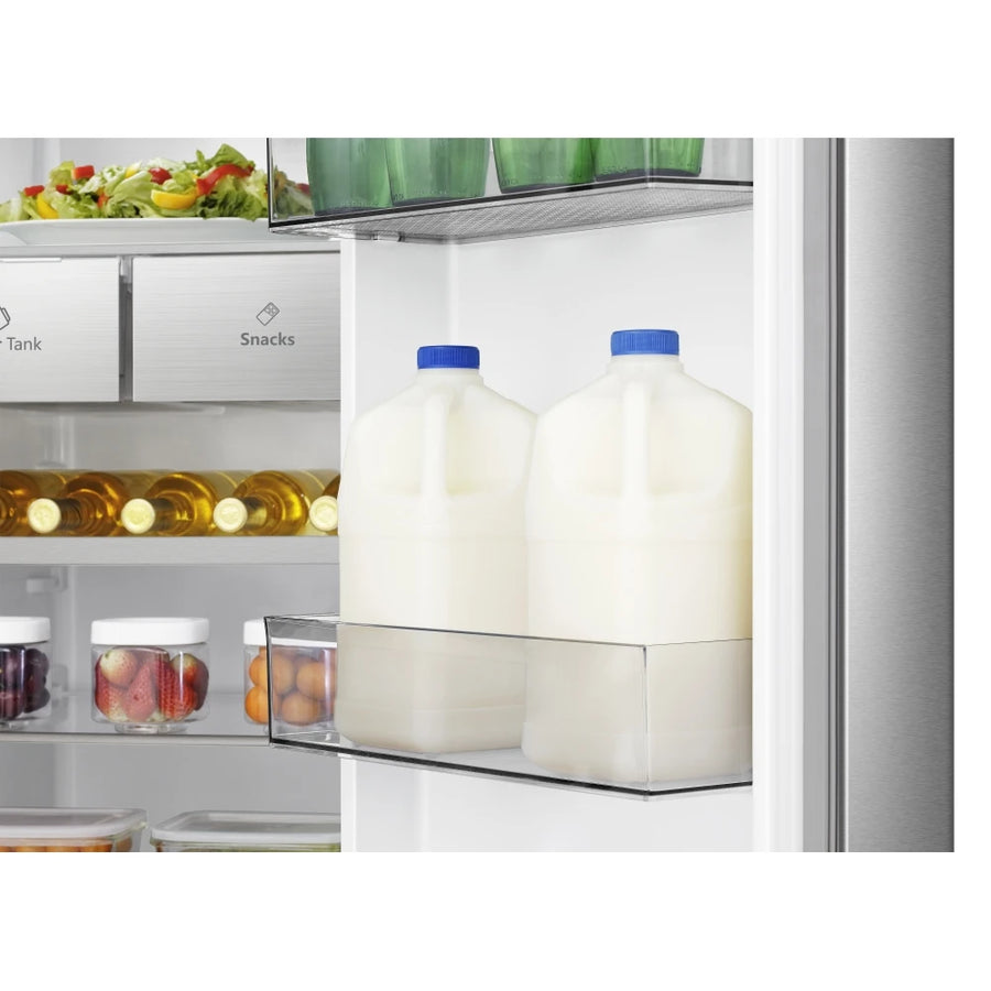 Hisense RS818N4TIE Non-Plumbed American Fridge Freezer - Premium stainless steel