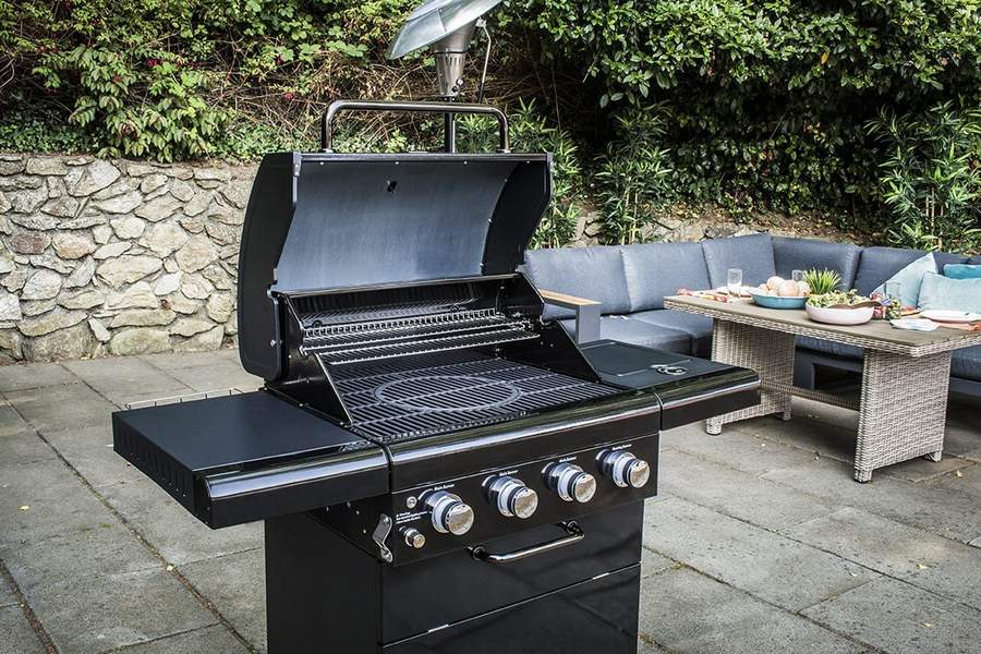 Sahara A450 Performer 4 Burner Gas BBQ