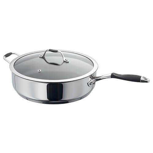 JM24NS James Martin Non-Stick 28cm Saute Pan with Helper Handle