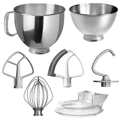KitchenAid 5KSM175PSBER Artisan 4.8L Stand Mixer - Empire Red [Attachment Cover Missing][Display Model]