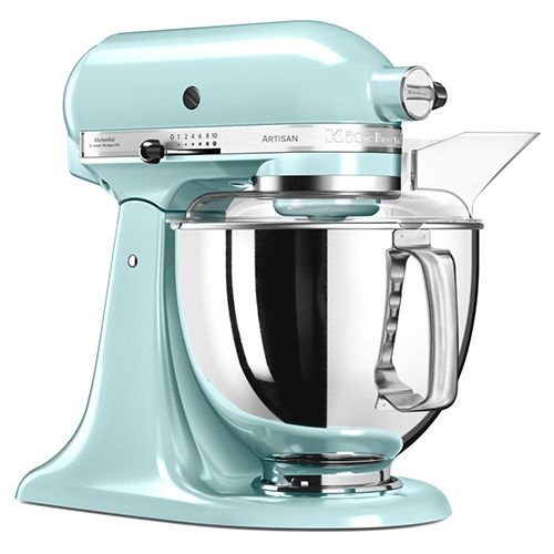 KitchenAid 5KSM175PSBIC Artisan 4.8L Stand Mixer - Ice Blue