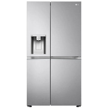 LG Door-in-Door™ American style fridge freezer in stainless steel