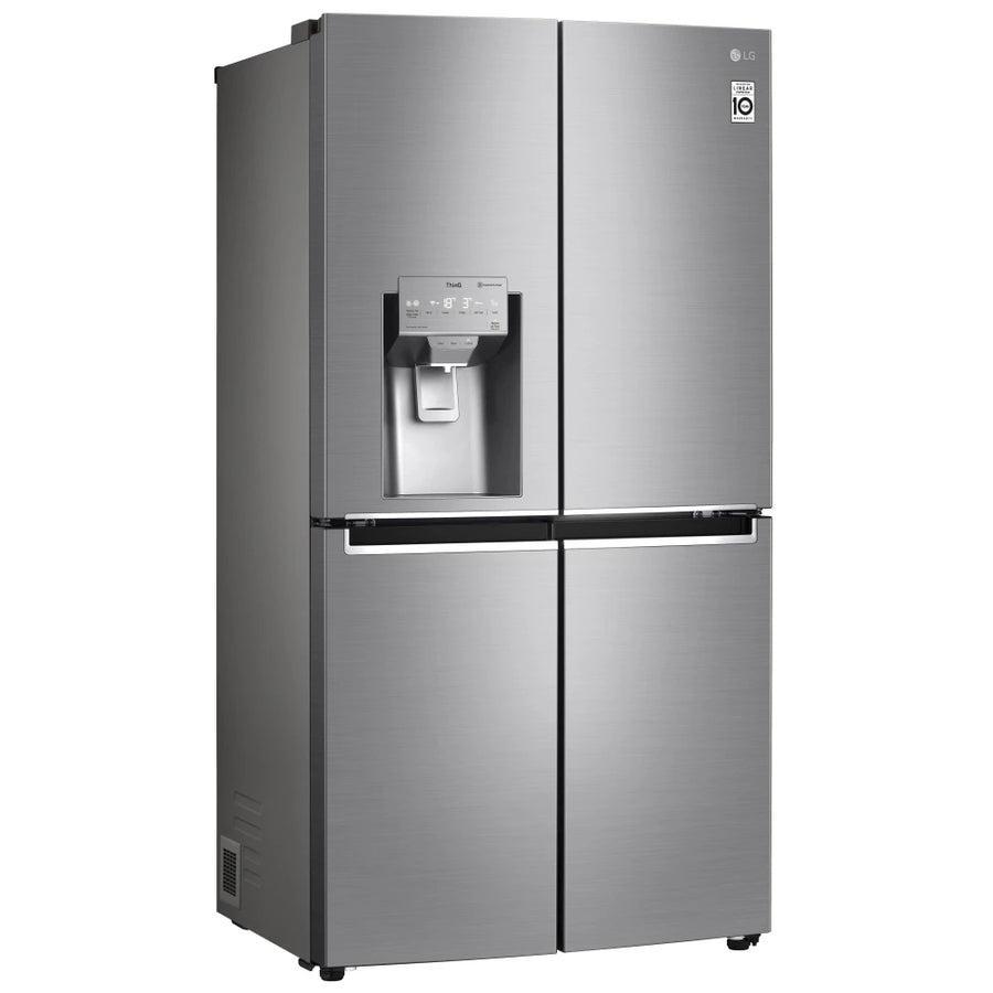 LG GML945PZ8F NatureFRESH™ Multi-Door Fridge Freezer With Plumbed Ice & Water - Shiny Steel (LAST ONE)