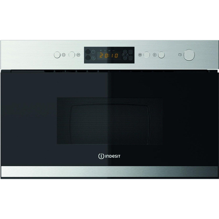 Indesit MWI3213IX Built-in Microwave In Stainless Steel - Basil Knipe Electrics