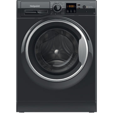 Hotpoint NSWF946BSUK 9kg 1400 Spin Washing Machine - Black