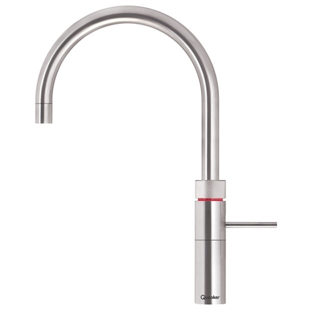 Quooker PRO3 FUSION ROUND SS 3FRRVS Round Fusion 3-in-1 Boiling Water Tap – STAINLESS STEEL [PRICE IN STORE]