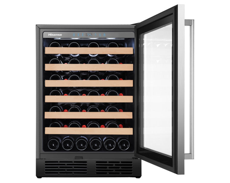 Hisense RW18W4NSWGF 60cm 54 Bottle Capacity Wine Cooler