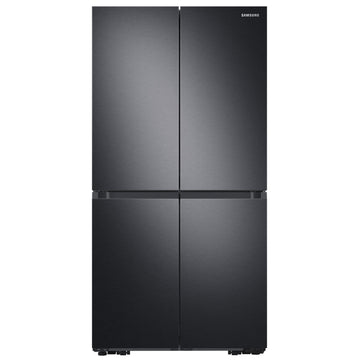 Samsung RF65A967FB1 Four-Door Fridge Freezer With Internal Plumbed Ice & Water - Black Stainless Steel [Free 5 Year Warranty]