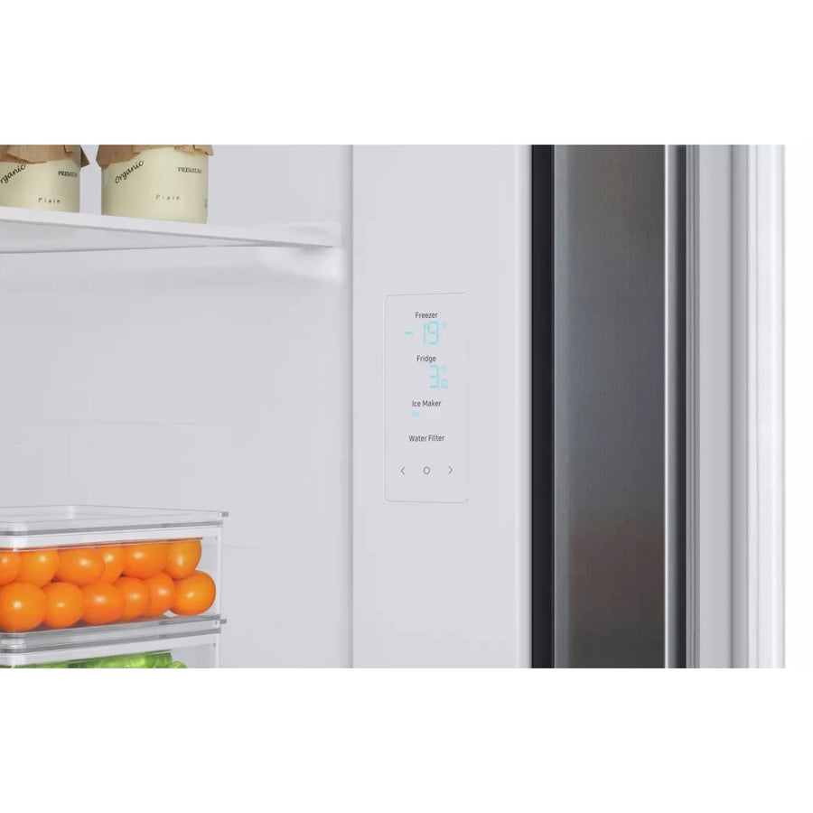 Samsung Series 7 RS67A8811S9 American Fridge Freezer With Plumbed Ice & Water - Silver [Free 5-year parts & labour guarantee]