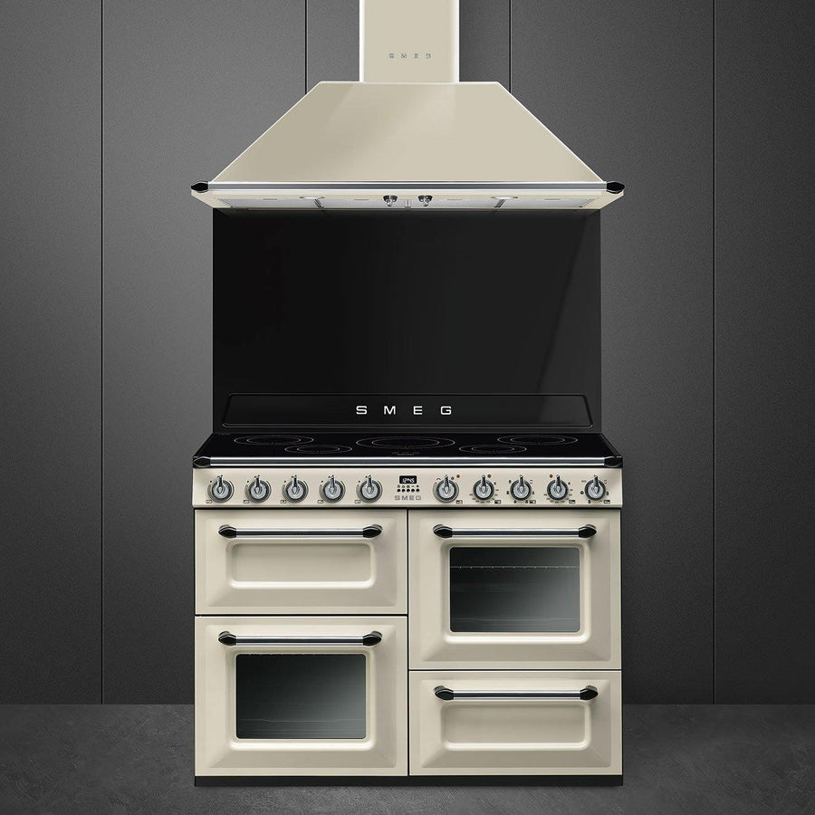 Smeg TR4110IP 110cm Victoria range cooker in cream