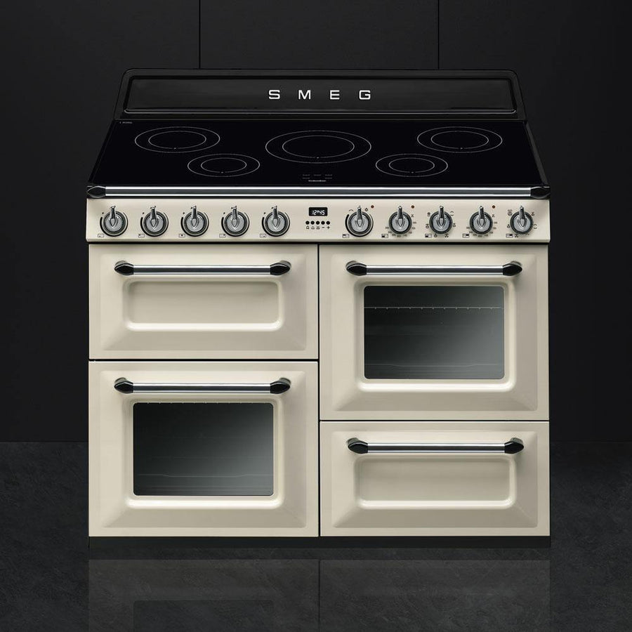 Smeg TR4110IP 110cm Victoria range cooker in cream