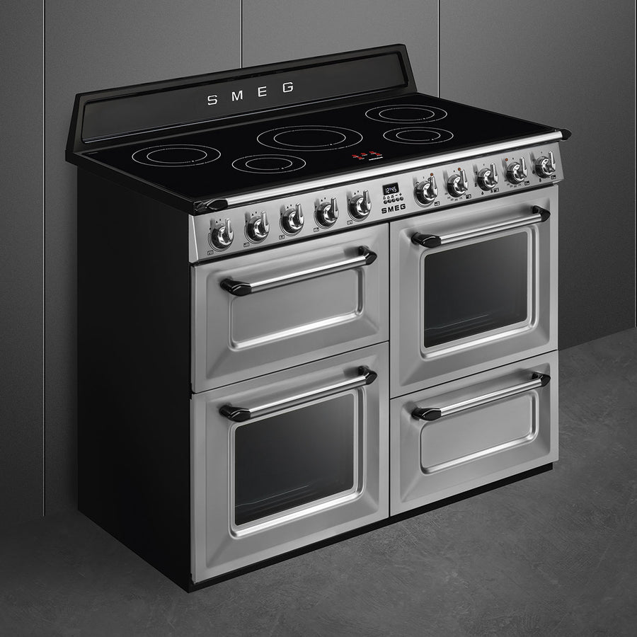 Smeg TR4110IX 110cm Victoria range cooker in stainless steel 