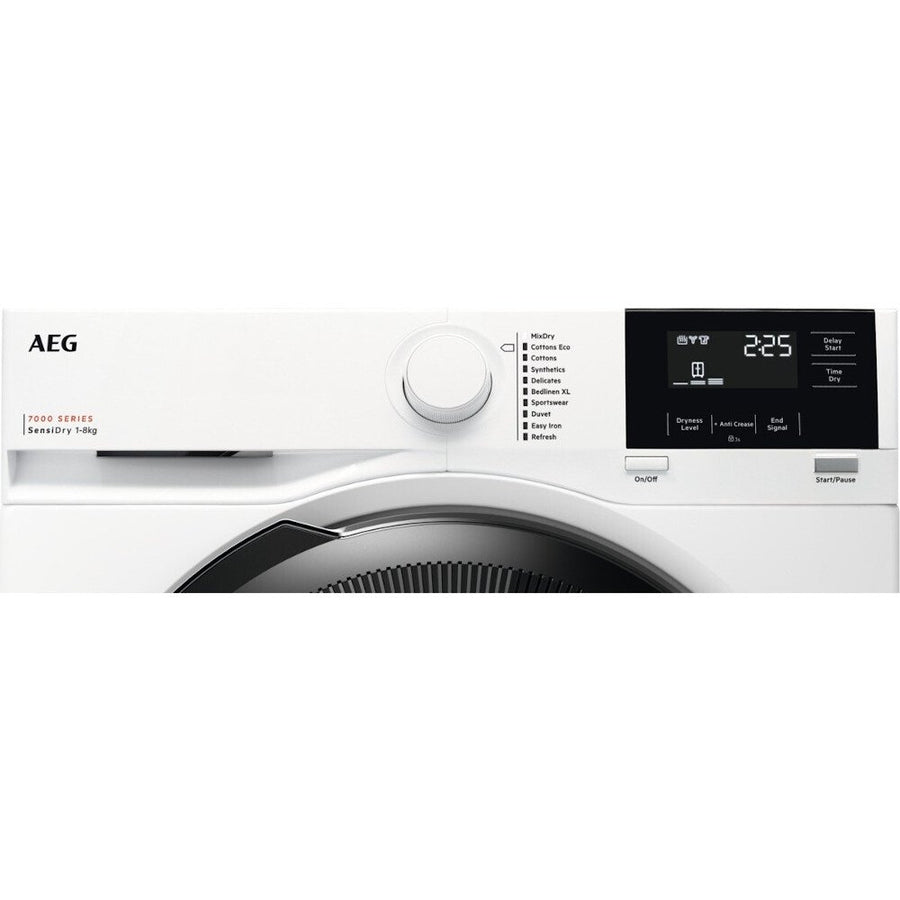 AEG TR718L4B 8kg 7000 SensiDry® Heat Pump Tumble Dryer