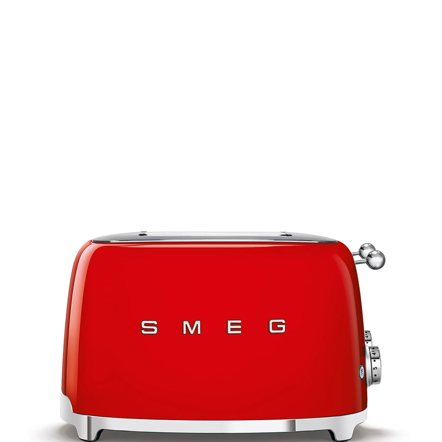 Smeg TSF03RDUK 50's Retro Style 4 Slice Toaster-Red